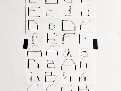 Typeface Progress typography graphic designer