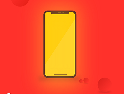 Smartphone Flat Design android design flat illustration iphone iphone x smartphone