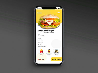 juicy lucy Burger | Online Food Delivery App android android app android app design android app development android apps android ui androiduiux ui uiux ux