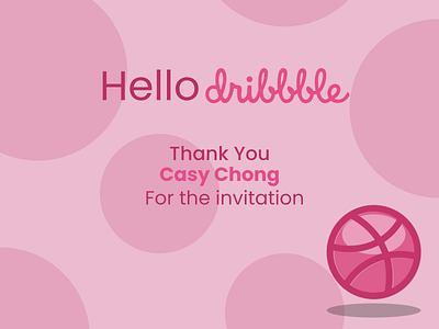 Hello Dribbble dribbble invitation hello dribbble