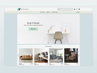 Maynooth Furniture Website Design