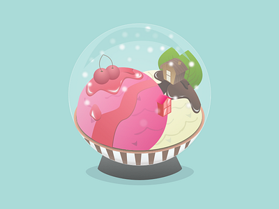 Ice Cream Snow Ball