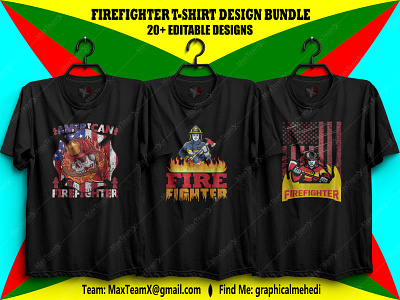 20+ Print Ready Editable Firefighter T-Shirts Design Bundle 3 bunker gear design female firefighters fire academy firefighter firefighter academy firefighter design firefighter gear firefighter shirt firefighter t shirt firefighter t shirt design firefighters funny t shirt design graphicalmehedi graphics design md. mehedi hasan mehedi t shirt t shirt design women firefighters