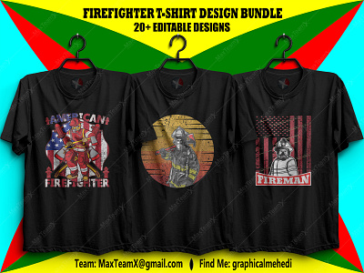 20+ Print Ready Editable Firefighter T-Shirts Design Bundle 3 bunker gear design female firefighters fire academy firefighter firefighter academy firefighter design firefighter gear firefighter shirt firefighter t shirt firefighter t shirt design firefighters funny t shirt design graphicalmehedi graphics design mehedi shirt t shirt t shirt design women firefighters