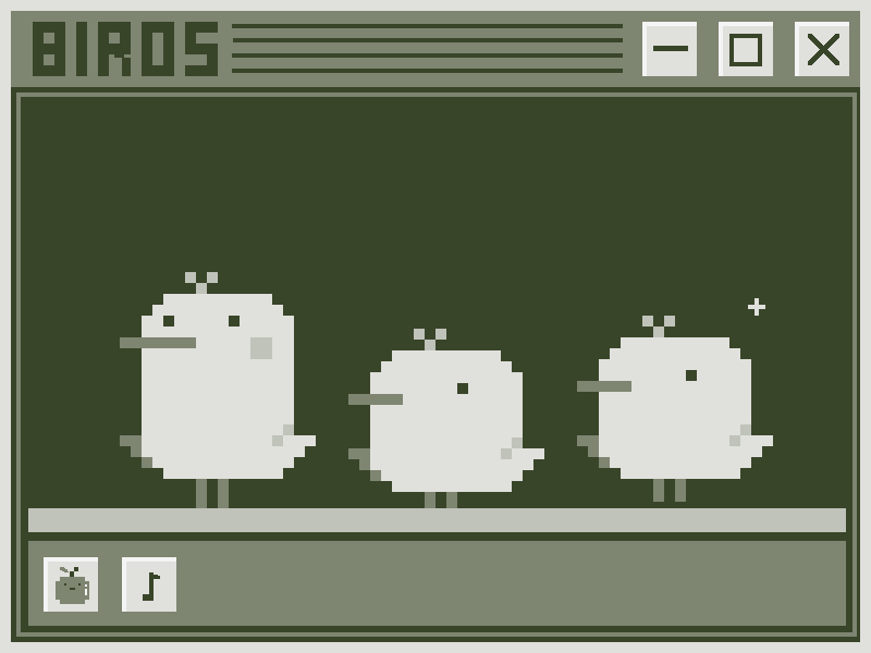 Birds birds gif illustration pixel retro