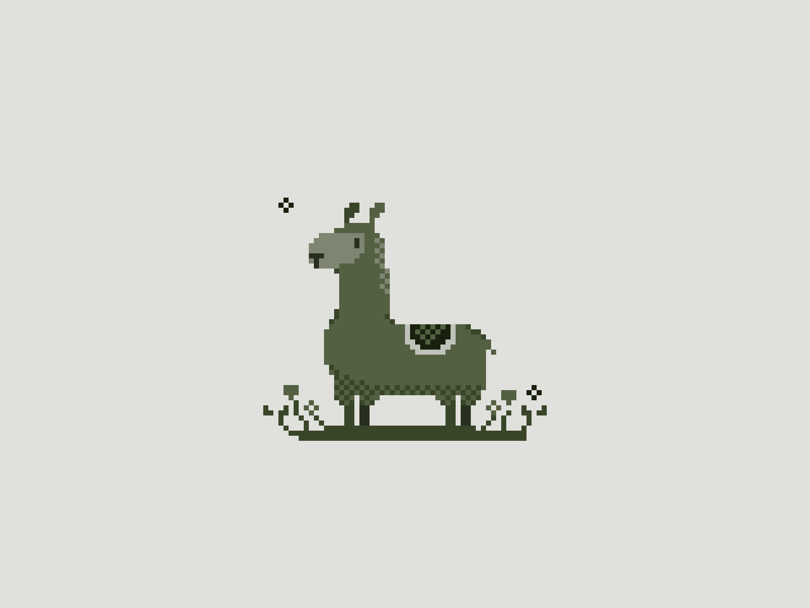 Alpaca 8bit alpaca gif illustration llama pixel pixelart retro