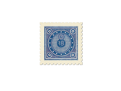 Stamp illustration stamp