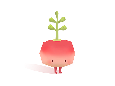 Mr. Turnip illustration turnip vegetable