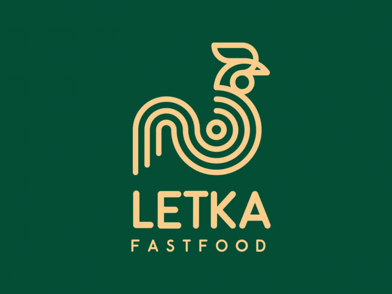 Animation logo Design for LETKA 2d aftereffects animated animation animation 2d animation logo design illustration logo logo animation zeidabadi