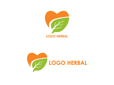 LOGO HERBAL app branding design icon illustration illustrator logo typography vector web