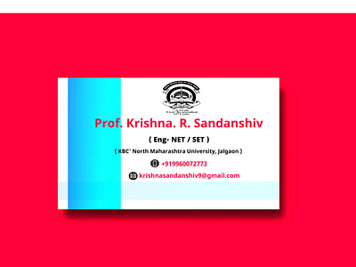 Visiting Card Design