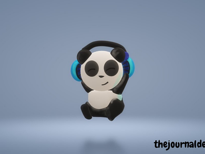3d 🐼 panda