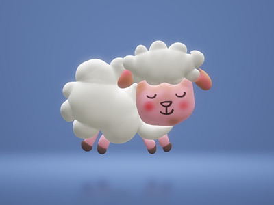 3d 🐑 sheep