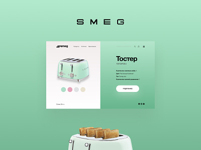 SMEG Web Design concept