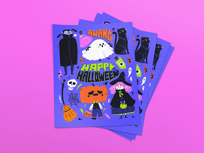 Happy Halloween 2.0 illustration sticker
