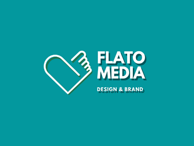 Flatomedia - New Logo Design - Design & Brand brand branding debut design flat icon illustration invite logo logo design media social startup typography ui ui design ux ux design vector