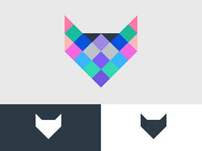 Fox Block Logo Design