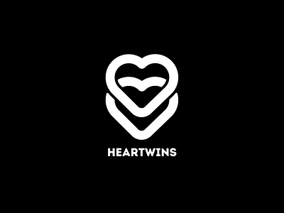 HEARTWINS - Logo Concept for Jewellery Market branding design heart heart logo illustration logo ui