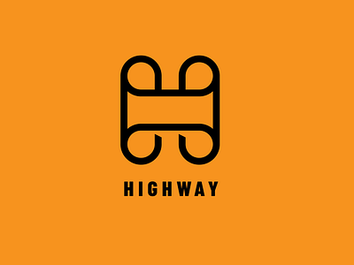 HIGHWAY - Logotype branding debut design icon illustration logo social typography ui web