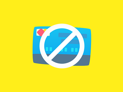 No Credit Cards - Payal design dribbble internet payment paypal startup web
