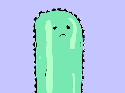 Angry Cactus - illustration