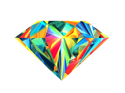 Diamond - United by Colors color colorfull debut design diamond flat icon