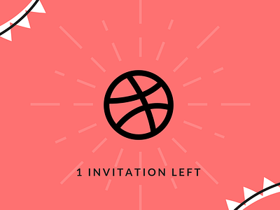 Dribbble Invitation debut design first shot invitation join dribbble