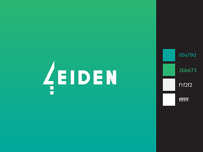 Leiden art branding design flat icon illustration logo minimal ui