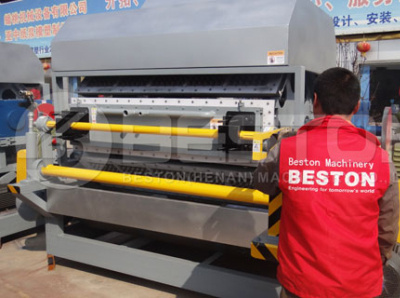 Paper Egg Tray Making Machine Shipped to Egypt egg tray machine paper egg tray making machine