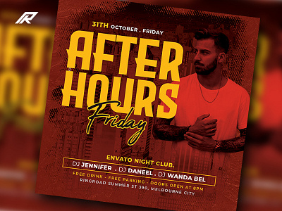 DJ Club Flyer Template