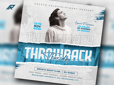 DJ Club Flyer Template