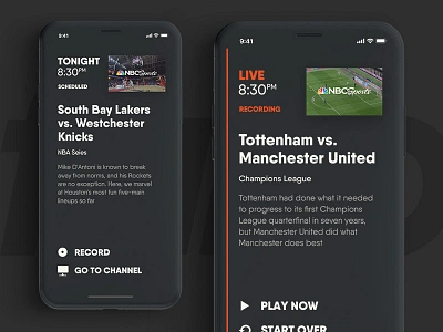 Fubo TV – Mobile football fubo hockey iphone mobile nfl soccer sports tennis tv typo typography