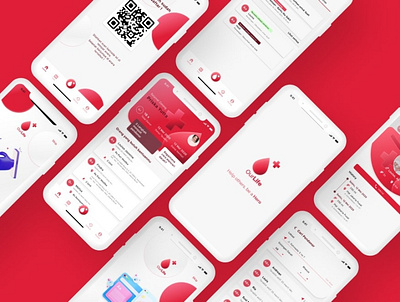 Blood Donation Apps: Became a bridge between donors and binar academy blood donation mobile app design uidesign uiux uxdesign