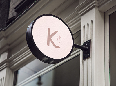 KACHE Shop sign logo branding branding and identity design flat logo minimal typography vector