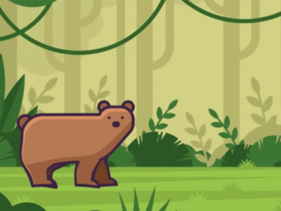 Bear Animation illustration