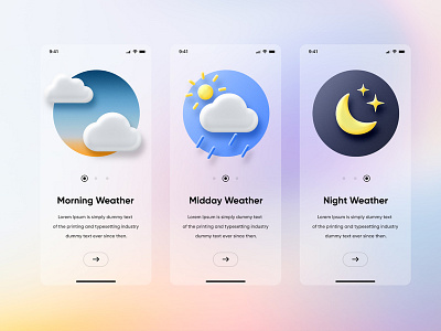 Weather UI/UX Design