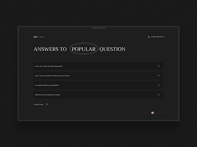 Accordion for faq animation design faq minimal ui ux