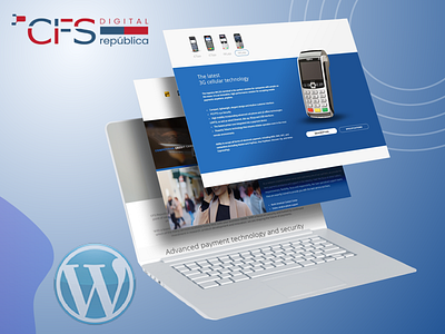 CFS Digital branding custom design design graphic design illustration ui ui ux uiux website design