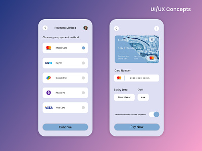 UI/UX Concepts custom design design ui uiux ux