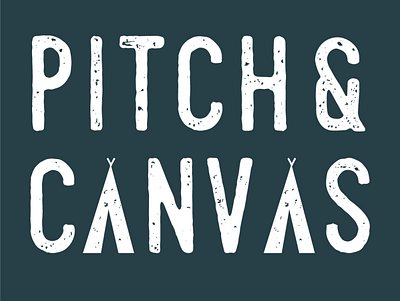Pitch and Canvas branding design logo ui