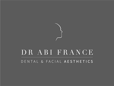 Aesthetic logo aesthetic branding dental design logo ui vector