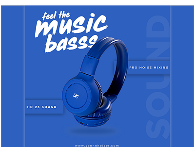 Headphone Post Design animation art branding design illustration illustrator minimal type typography vector