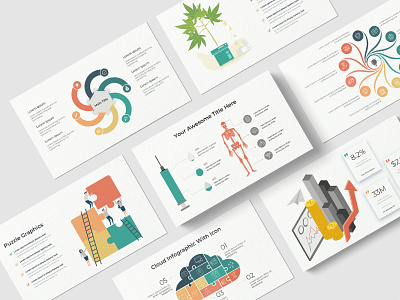 Biggest Infographic Templates Pack!! Includes Freebies! corona creative freebies infographic minimal pitch deck powerpoint presentation real estate slides