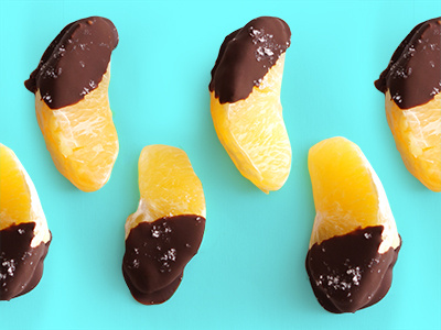 chocolate covered oranges