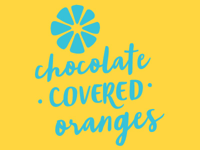 chocolate covered oranges