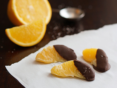chocolate covered oranges