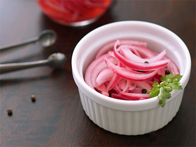 pickled red onion recipe food photography photography