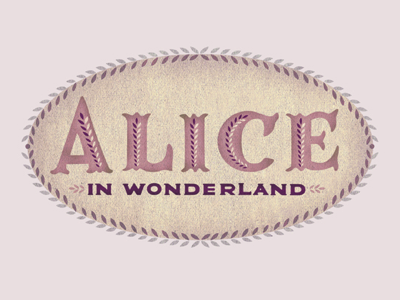 Alice in Wonderland logo