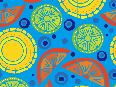 citrus pattern bright! citrus pattern