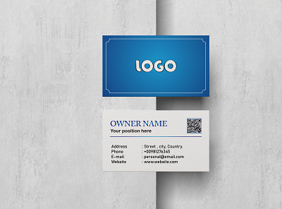 Creative Business Card Design branding business card businesscarddesign creative design design graphics design illustration modern design